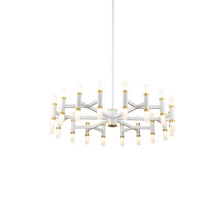 Kuzco Lighting Draven White Chandeliers CH19733-WH